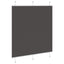 Plisségardin Sort 120x150 cm Stofbredde 119,4 cm Polyester