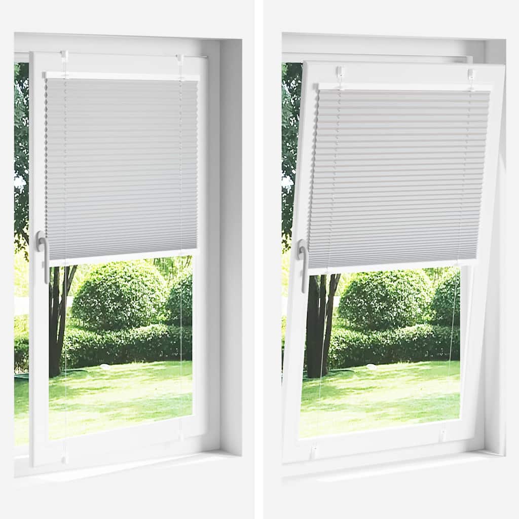 Plisségardin Sort 70x200 cm Stofbredde 69,4 cm Polyester