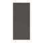 Plisségardin Sort 90x200 cm Stofbredde 89,4 cm Polyester