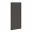 Plisségardin Sort 90x200 cm Stofbredde 89,4 cm Polyester