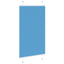 Plisségardin Blå 75x150 cm Stofbredde 74,4 cm Polyester