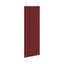 Plisségardin Bordeauxrød 40x100 cm Stofbredde 39,4 cm Polyester