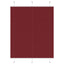 Plisségardin Bordeauxrød 105x100cm Stofbredde 104,4cm Polyester