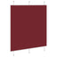 Plisségardin Bordeauxrød 115x100 cm Stofbredde 114,4 cm