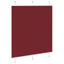 Plisségardin Bordeauxrød 120x100 cm Stofbredde 119,4 cm