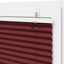 Plisségardin Bordeauxrød 45x150 cm Stofbredde 44,4 cm Polyester