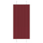 Plisségardin Bordeauxrød 55x150 cm Stofbredde 54,4 cm Polyester