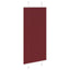 Plisségardin Bordeauxrød 65x150 cm Stofbredde 64,4 cm Polyester