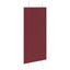Plisségardin Bordeauxrød 65x150 cm Stofbredde 64,4 cm Polyester