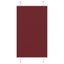 Plisségardin Bordeauxrød 80x150 cm Stofbredde 79,4 cm Polyester