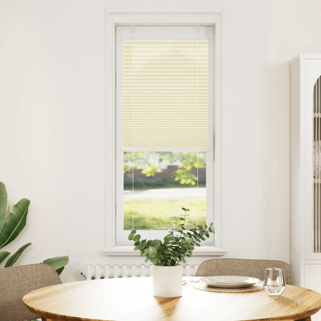 Plisségardin fløde 50x100 cm Stofbredde 49,4 cm Polyester