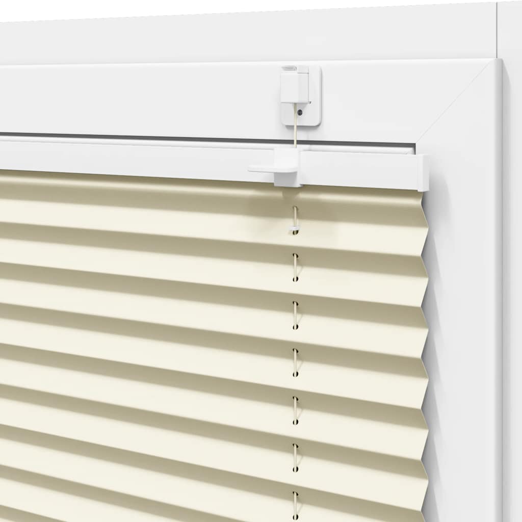 Plisségardin fløde 80x100 cm Stofbredde 79,4 cm Polyester