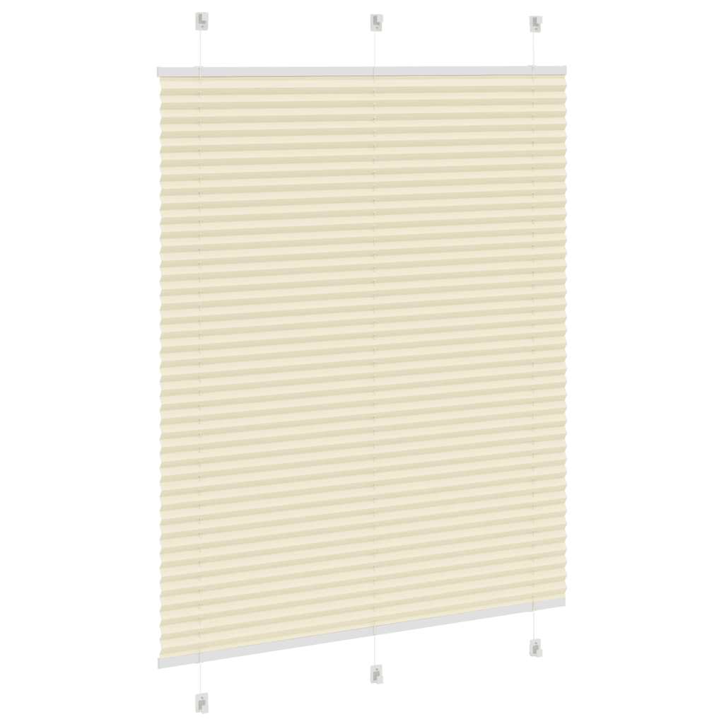 Plisségardin fløde 110x100 cm Stofbredde 109,4 cm Polyester