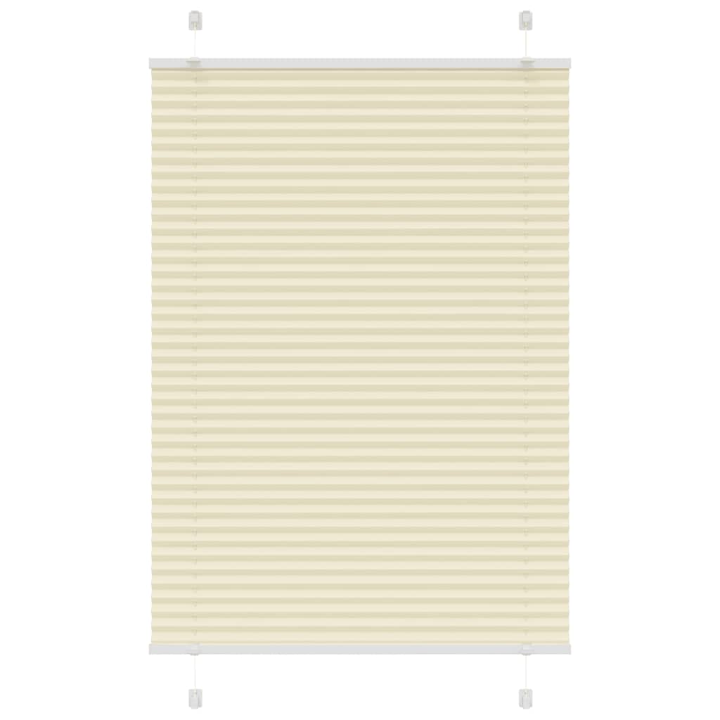 Plisségardin fløde 95x150 cm Stofbredde 94,4 cm Polyester