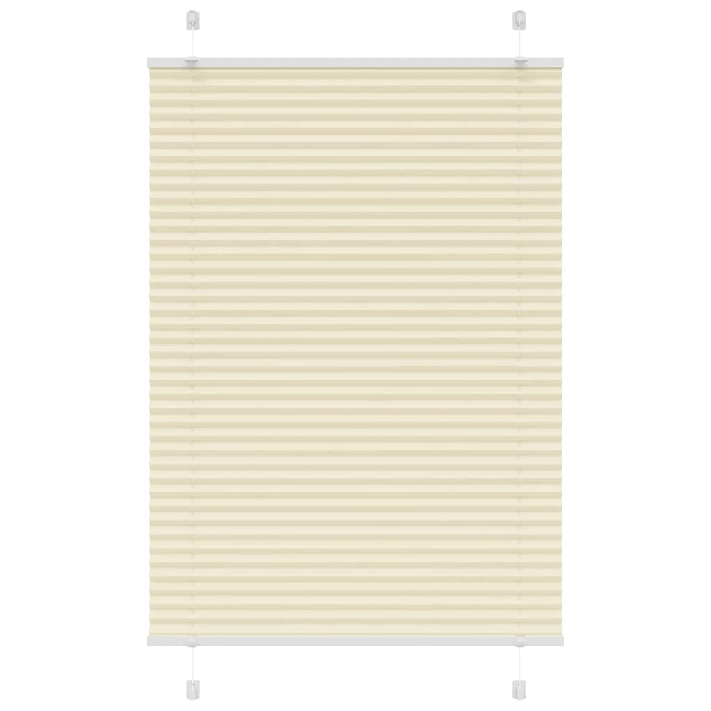 Plisségardin fløde 100x150 cm Stofbredde 99,4 cm Polyester