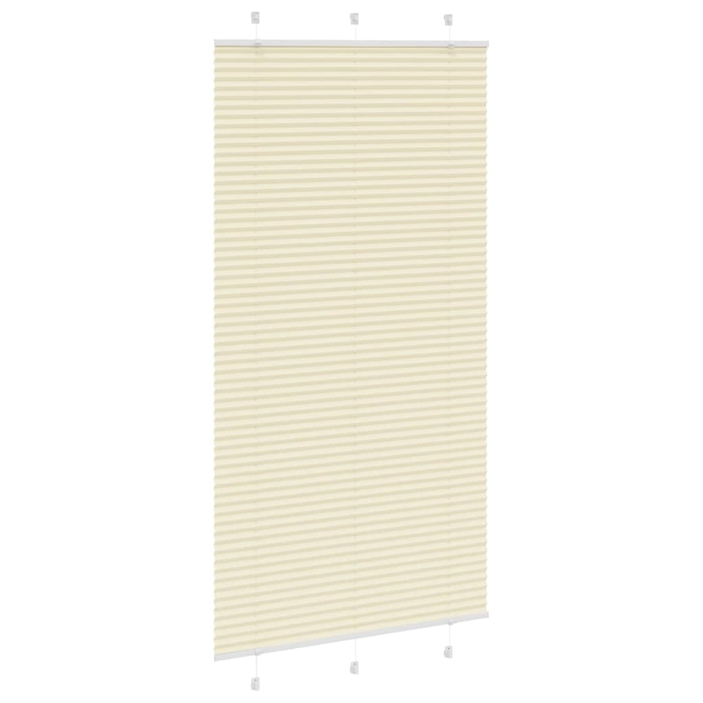Plisségardin fløde 105x200 cm Stofbredde 104,4 cm Polyester