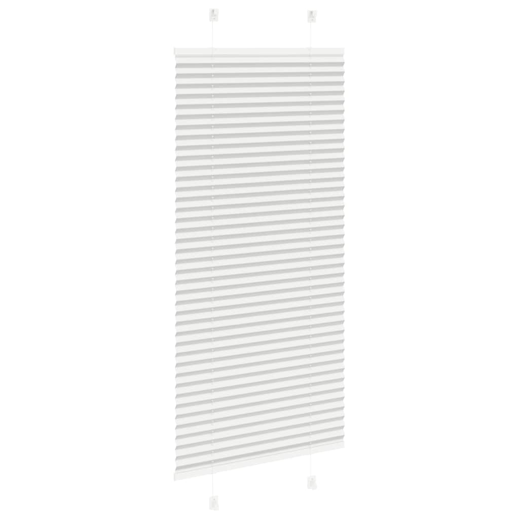 Plisségardin Lysegrå 55x150 cm Stofbredde 54,4 cm Polyester
