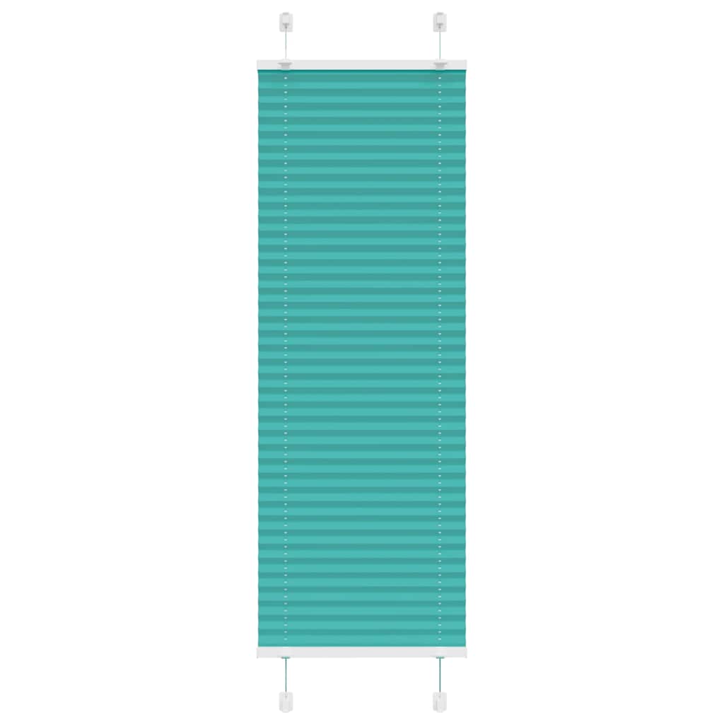 Plisségardin Benzin Grøn 45x100 cm Stofbredde 44,4 cm Polyester