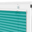 Plisségardin Benzin Grøn 105x100cm Stofbredde 104,4cm Polyester