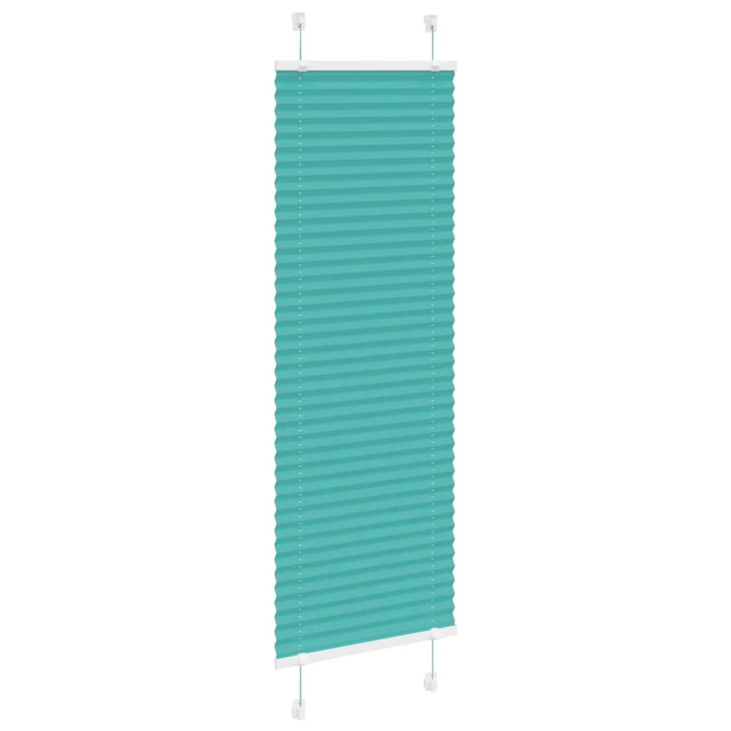 Plisségardin Benzin Grøn 45x150 cm Stofbredde 44,4 cm Polyester