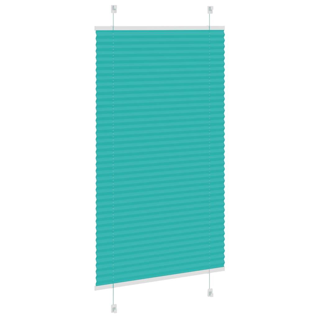 Plisségardin Benzin Grøn 70x150 cm Stofbredde 69,4 cm Polyester