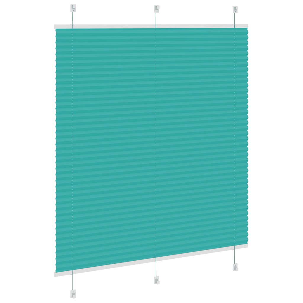 Plisségardin Benzin Grøn 115x150cm Stofbredde 114,4cm Polyester