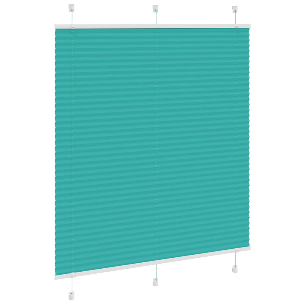 Plisségardin Benzin Grøn 120x150cm Stofbredde 119,4cm Polyester