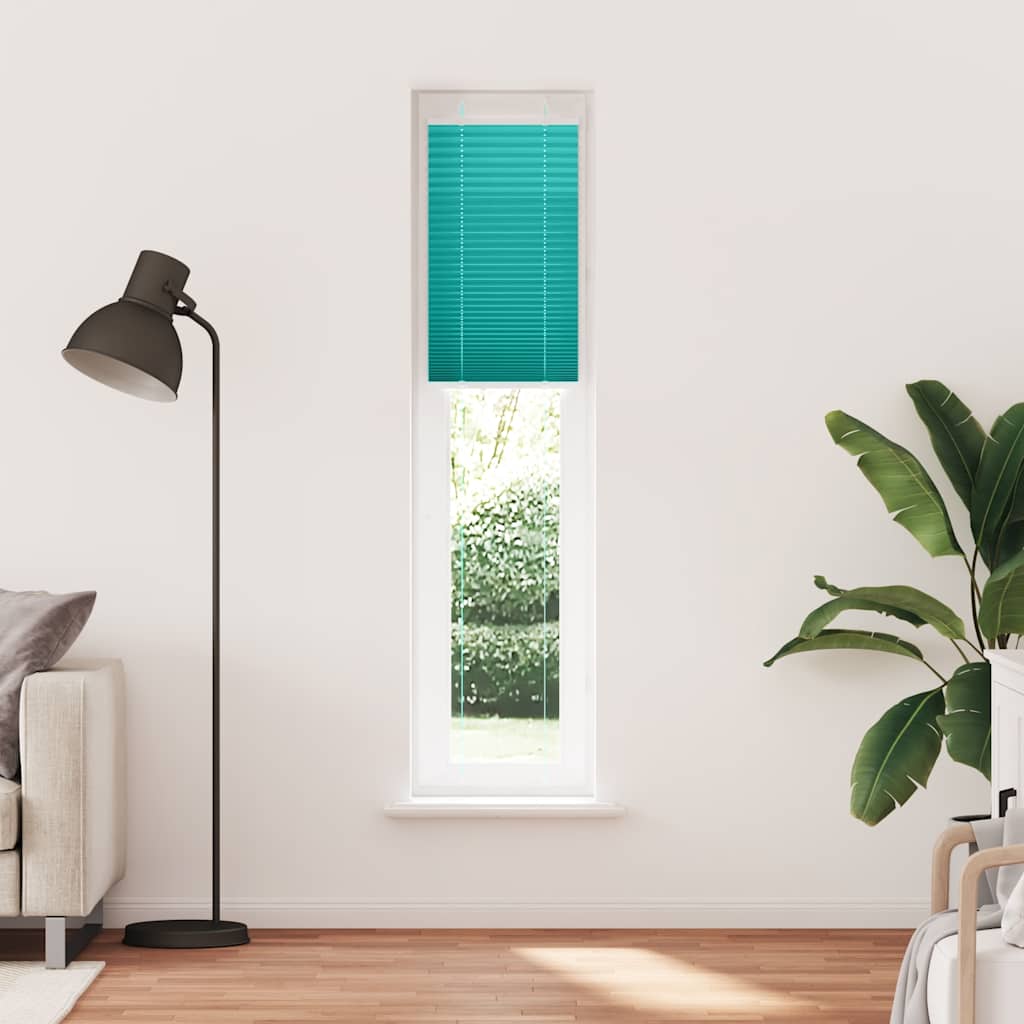 Plisségardin Benzin Grøn 45x200 cm Stofbredde 44,4 cm Polyester