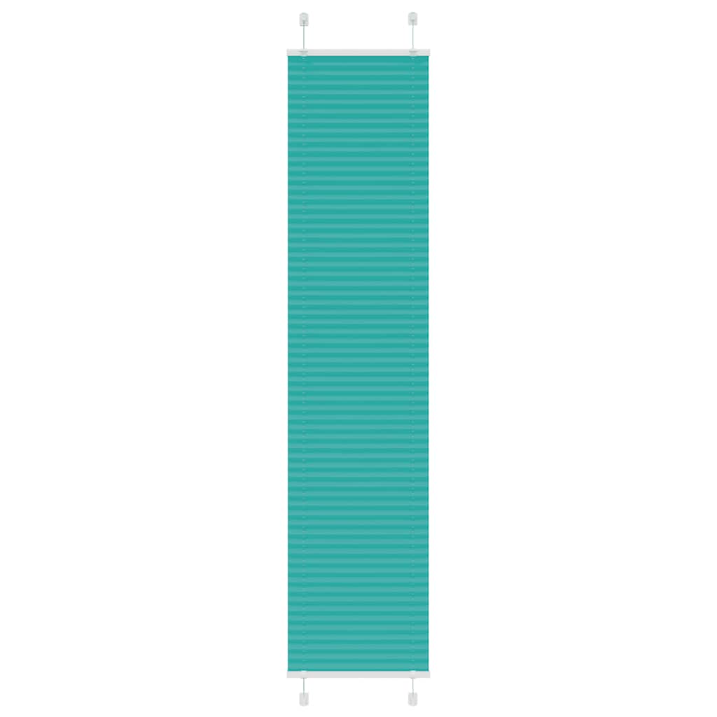 Plisségardin Benzin Grøn 50x200 cm Stofbredde 49,4 cm Polyester
