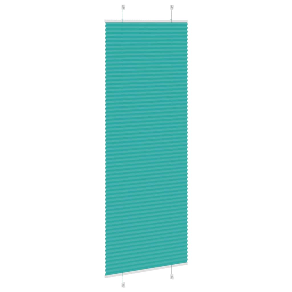 Plisségardin Benzin Grøn 70x200 cm Stofbredde 69,4 cm Polyester