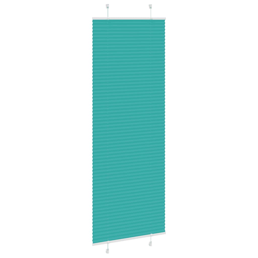 Plisségardin Benzin Grøn 80x200 cm Stofbredde 79,4 cm Polyester