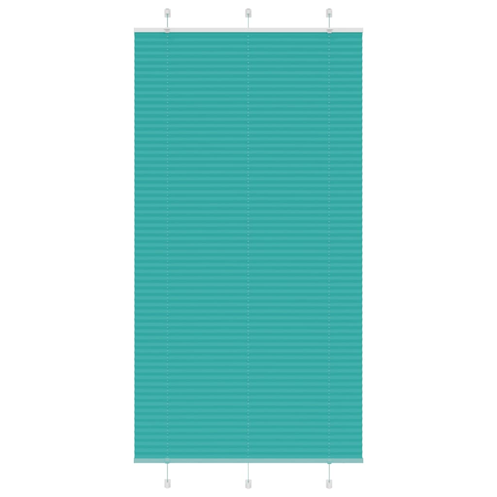 Plisségardin Benzin Grøn 110x200cm Stofbredde 109,4cm Polyester