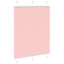 Plisségardin Lyserød 110x100 cm Stofbredde 109,4 cm Polyester