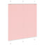 Plisségardin Lyserød 115x100 cm Stofbredde 114,4 cm Polyester