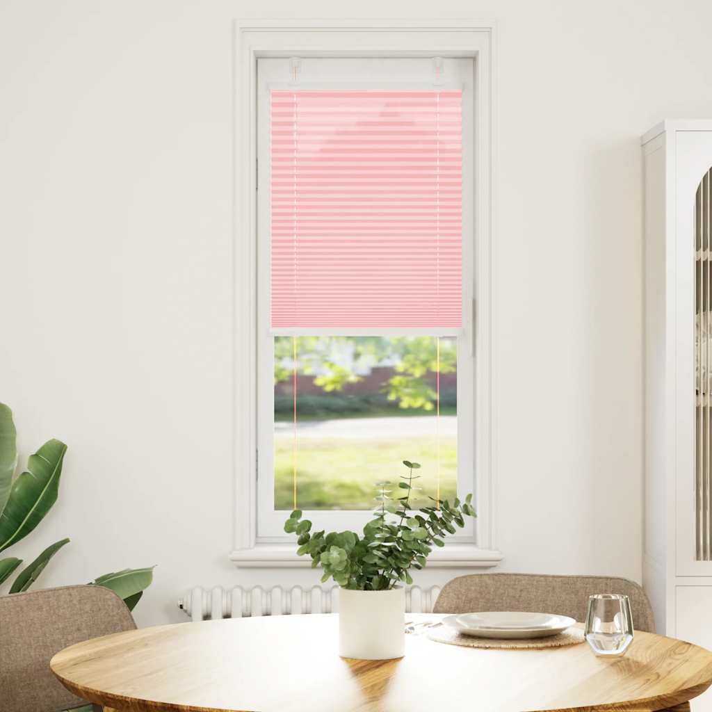 Plisségardin Lyserød 50x150 cm Stofbredde 49,4 cm Polyester