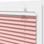 Plisségardin Lyserød 115x150 cm Stofbredde 114,4 cm Polyester
