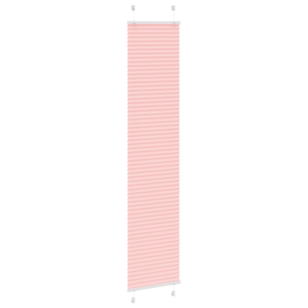 Plisségardin Lyserød 50x200 cm Stofbredde 49,4 cm Polyester