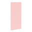Plisségardin Lyserød 85x200 cm Stofbredde 84,4 cm Polyester