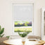 Plisségardin Hvid 75x100 cm Stofbredde 74,4 cm Polyester