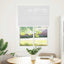Plisségardin Hvid 95x100 cm Stofbredde 94,4 cm Polyester