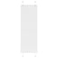 Plisségardin Hvid 45x150 cm Stofbredde 44,4 cm Polyester
