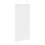 Plisségardin Hvid 60x150 cm Stofbredde 59,4 cm Polyester