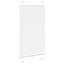 Plisségardin Hvid 80x150 cm Stofbredde 79,4 cm Polyester