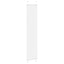 Plisségardin Hvid 45x200 cm Stofbredde 44,4 cm Polyester
