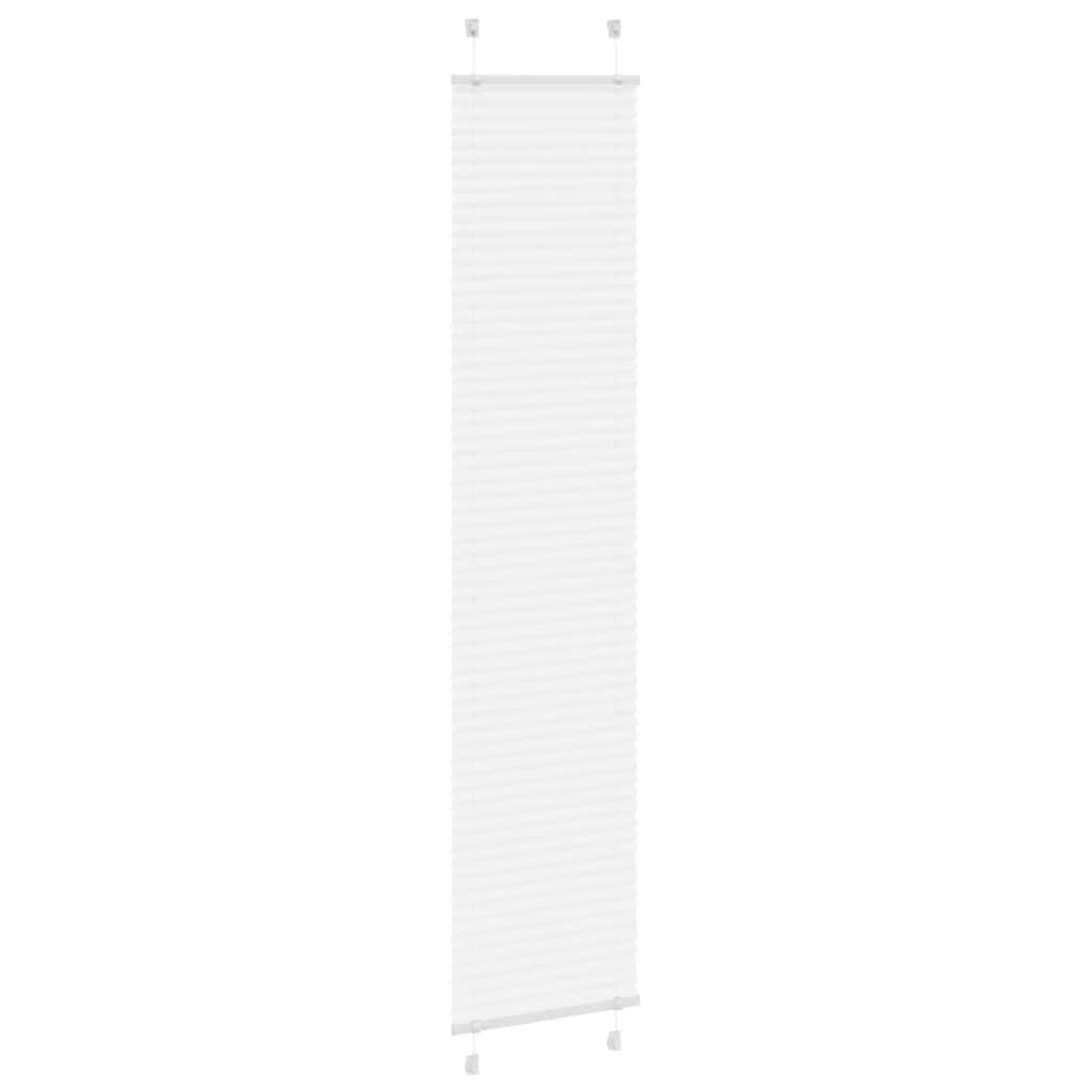 Plisségardin Hvid 45x200 cm Stofbredde 44,4 cm Polyester