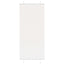 Plisségardin Hvid 85x200 cm Stofbredde 84,4 cm Polyester