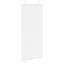 Plisségardin Hvid 90x200 cm Stofbredde 89,4 cm Polyester