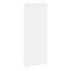 Plisségardin Hvid 100x200 cm Stofbredde 99,4 cm Polyester