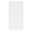 Plisségardin Hvid 110x200 cm Stofbredde 109,4 cm Polyester