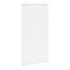 Plisségardin Hvid 110x200 cm Stofbredde 109,4 cm Polyester